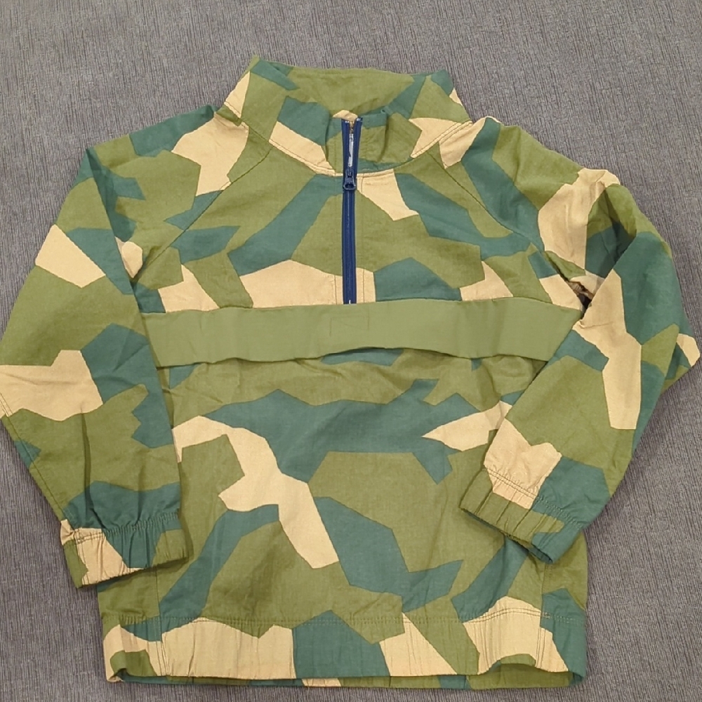 Carter's Green and Tan Camouflage Jacket